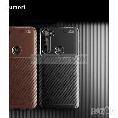 Motorola Moto G Stylus Карбонов удароустойчив гръб , снимка 2 - Калъфи, кейсове - 31018614