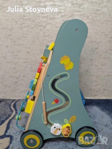 Дървена проходилка,уокър, снимка 2 - Образователни игри - 50911158