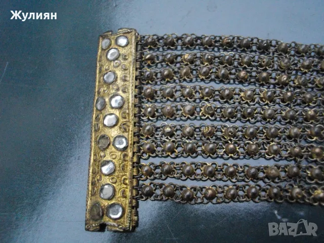 СТАРА САЧАНЕНА ВЪЗРОЖДИНСКА ГРИВНА, снимка 2 - Антикварни и старинни предмети - 48590071