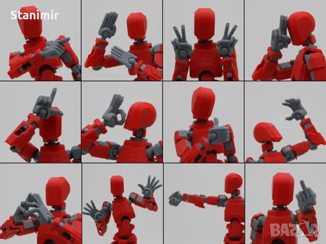 3d принтиран манекен/фигурка за сглобяване, снимка 12 - Кукли - 48114830