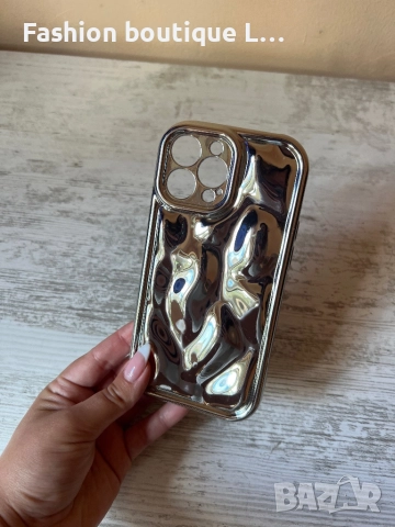 Кейс / калъф за айфон 13 про сребърен пластмасов релефен модел 🩶🩶🩶, снимка 8 - Калъфи, кейсове - 52089039