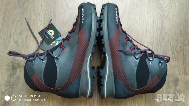 La Sportiva Trango Trk Leather GTX Carbon/Chili, снимка 3 - Спортни обувки - 37575132