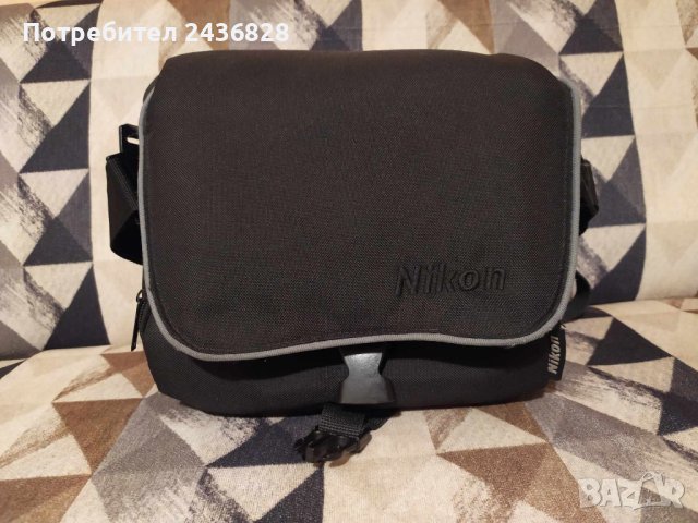 Nikon DSLR оригинална чанта, снимка 1 - Фотоапарати - 42222230
