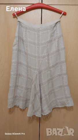 Пола Intrend Max Mara.100% коприна. размер S., снимка 11 - Поли - 50488421