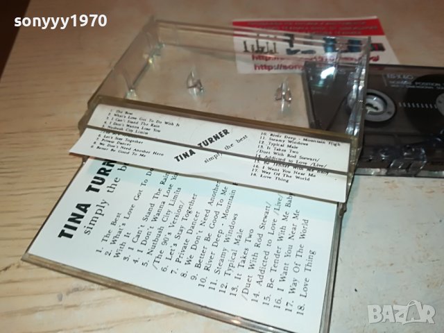 TINA TURNER 1205221120, снимка 14 - Аудио касети - 36736312