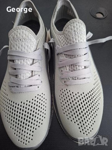 Сникърси Crocs Literide 360 Pacer - Сив, снимка 3 - Маратонки - 52647331