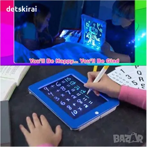 Светеща 3D дъска за рисуване, снимка 2 - Рисуване и оцветяване - 47261066