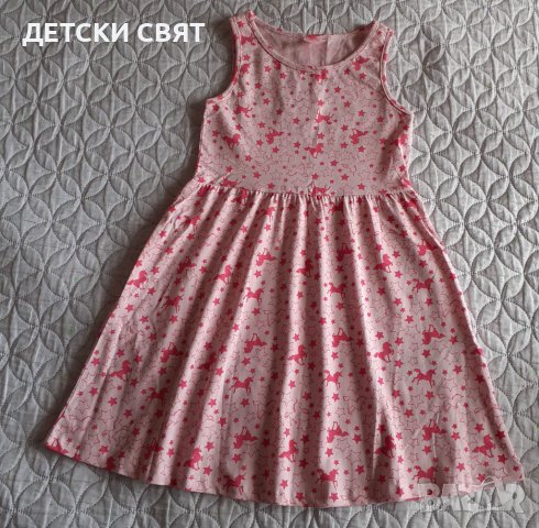 Нови детски рокли,клинове, блузи и тениски , снимка 5 - Детски рокли и поли - 40591481