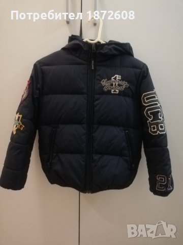 Детско зимно яке за момче- Бенетон. Размер: 128 см.