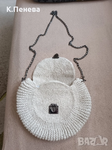 Плетена чанта, снимка 3 - Чанти - 52130258