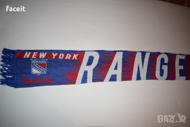 Reebok - New York Rangers - NHL - Страхотен 100% ориг. шал / Рейнджърс, снимка 2 - Други спортове - 31186186