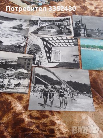 Ретро картички от Варна и Несебър 7 бр , снимка 1 - Колекции - 42188433