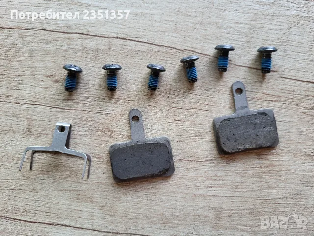 Ротор/Диск Shimano 160мм комплект с накладки, снимка 6 - Части за велосипеди - 56113525
