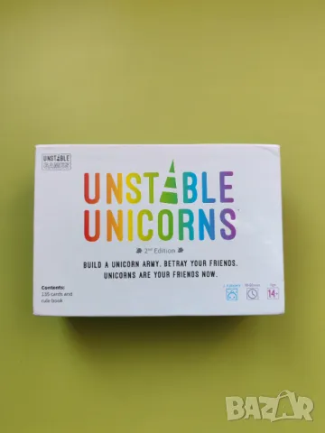 Unstable Unicorns - настолна игра / игра с карти, снимка 1