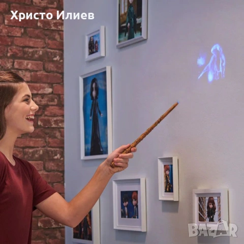 Детска играчка Wizarding World Магическа пръчка Патронус Хари Потър, снимка 7 - Други - 53899492