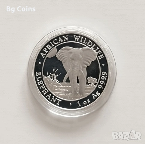 Сребро 1 OZ 2025 Слон 