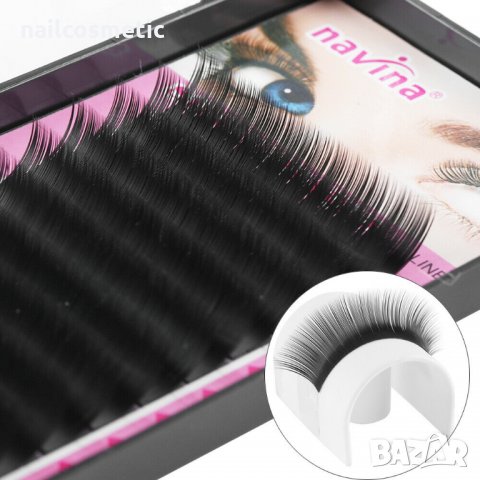 Мигли косъм по косъм NAVINA, снимка 3 - Декоративна козметика - 30733561