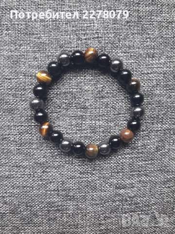 Гривни от различни камъни - ръчна изработка, снимка 5 - Гривни - 44925010