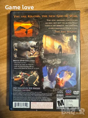 God of war collection ps2 ntsc, снимка 2 - Игри за PlayStation - 48800452