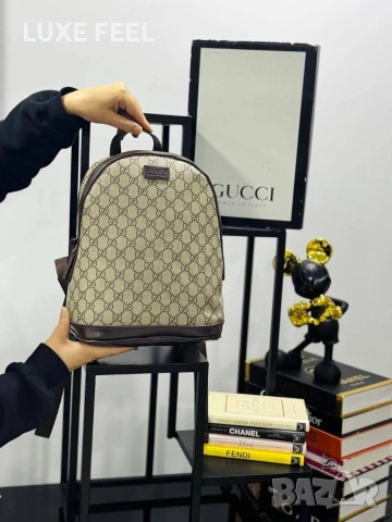GUCCI ⚜️Дамски Раници , снимка 3 - Раници - 53272459