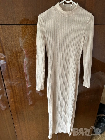 Плетена рокля с цепка , снимка 3 - Рокли - 53212491