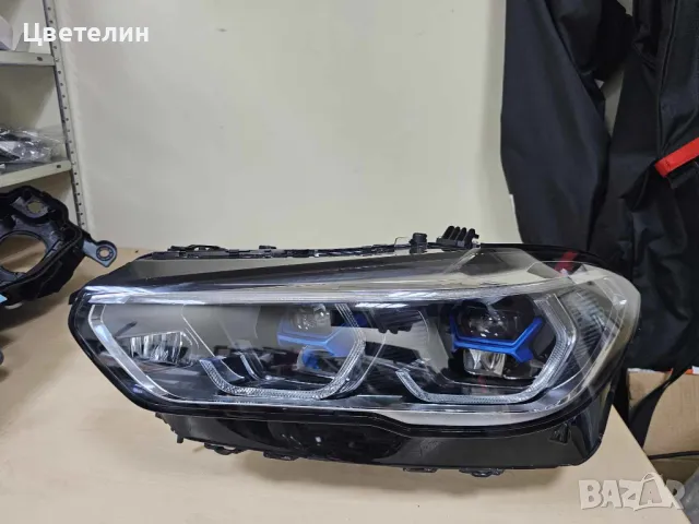 Ляв фар BMW X5 G05 Laser lqv far бмв г05 х5, снимка 3 - Части - 49442568