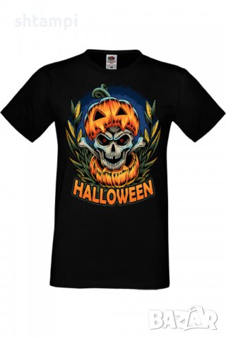 Мъжка тениска Halloween 01,Halloween,Хелоуин,Празник,Забавление,Изненада,Обичаи,, снимка 1 - Тениски - 38134336