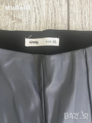 3бр клин еко кожа Sinsay и клин трико Mango Xs, снимка 3 - Клинове - 55874418