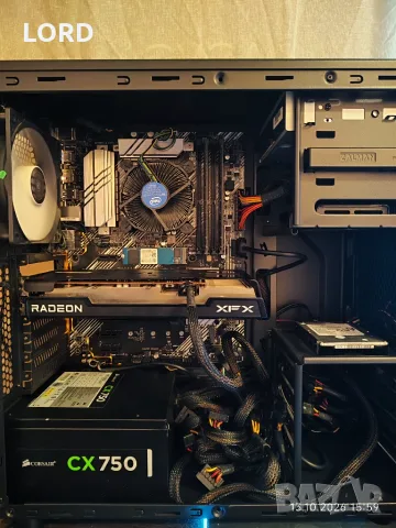 Геймърски i5 10500, RX 6600 8GB, RAM 16GB DDR4 3200