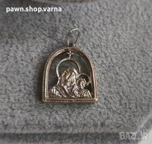 Сребърна висулка – проба 925, снимка 2 - Колиета, медальони, синджири - 51071576