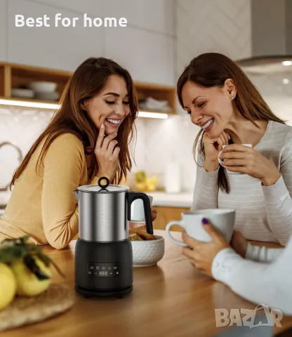 Nalezuns Електрическа пенообразувател за мляко, 5-в-1, снимка 7 - Кафемашини - 49343773