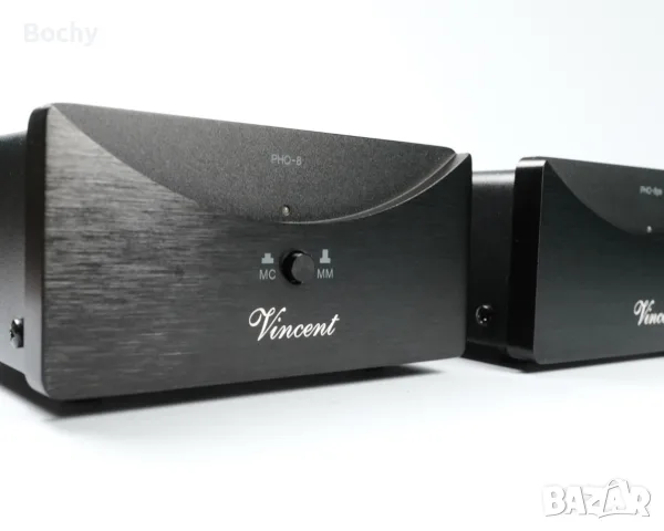 Vincent PHO-8, PHO-8S, phono preamp, MM/MC, фоно предусилвател, Hi-Fi, черен, снимка 5 - Ресийвъри, усилватели, смесителни пултове - 56222558