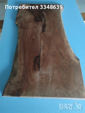 Дъска поднос от орех., снимка 5 - Аксесоари за кухня - 53261531