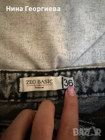 Дънкова пола, снимка 2 - Поли - 53085671