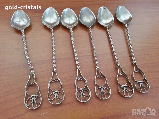 Руски  лъжички филигран