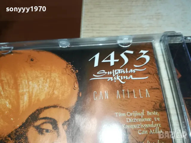 1453 CAN ATILLA Sultanlar Askina-ORIGINAL CD-ВНОС GERMANY 2702251822, снимка 16 - CD дискове - 49304428