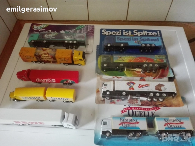 Детски играчки - моторчета и лот рекламни камиончета., снимка 8 - Други ценни предмети - 34906723