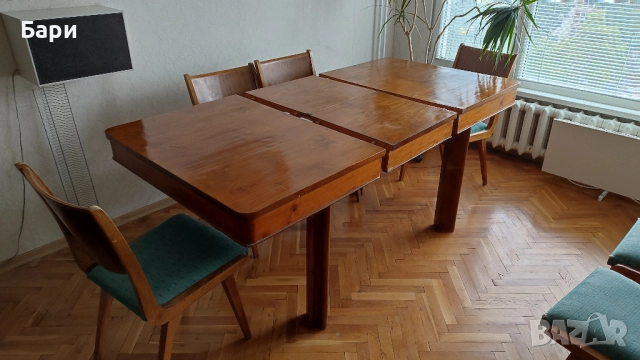 Стара холна маса за хранене, снимка 5 - Маси - 51932834