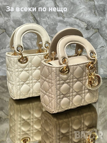 Christian Dior Дамска Мини Чанта Кристиян Диор 12-12 CM - Налични Различни Цветове Код SK400, снимка 11 - Чанти - 52870875