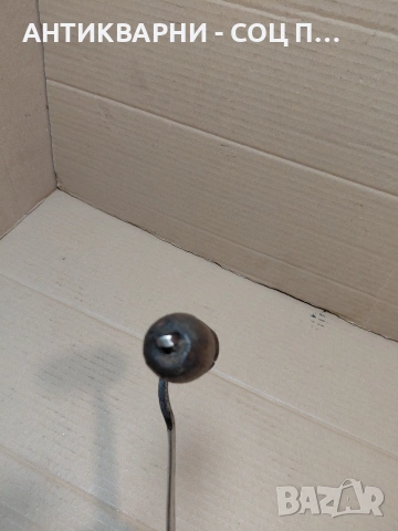 Соц Стар Ръчно Кован Дърводелски Рукан. НОМЕР 731., снимка 7 - Антикварни и старинни предмети - 54128538