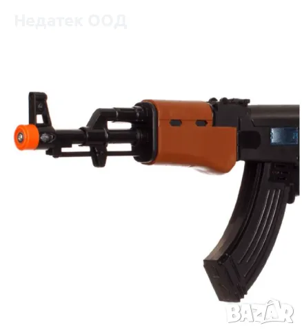 Автомат, Калашников, звук, светлина, 53х4,5х18см, снимка 4 - Други - 47267779