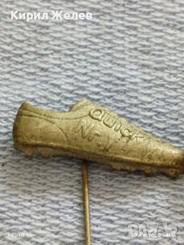 Пет значки стари редки от соца AJAX,JOY,QUICK за КОЛЕКЦИЯ ДЕКОРАЦИЯ 13739, снимка 4 - Колекции - 50848573