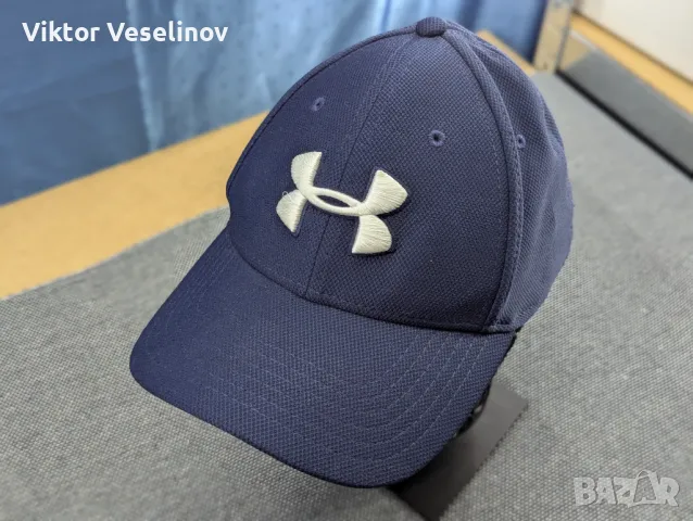 Under Armour Шапка с Козирка Размер M-L Синя