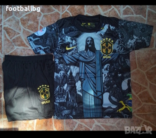 Бразилия 💛⚽️ РЕТРО детско юношеска футболни екипи , снимка 12 - Футбол - 34004950