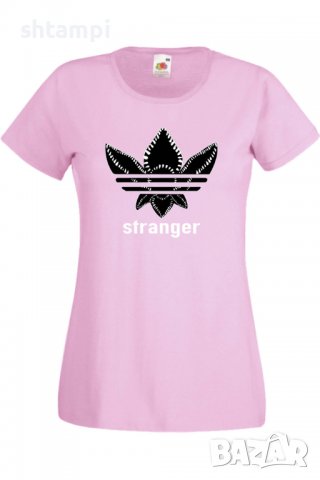 Дамска Тениска Stranger Adidas,Филм,Сериал,, снимка 11 - Тениски - 37314522