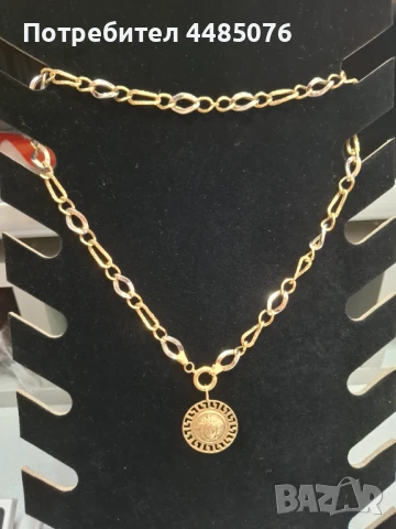 ЗЛАТЕН ДАМСКИ ЛАНЕЦ / КОЛИЕ 14К.