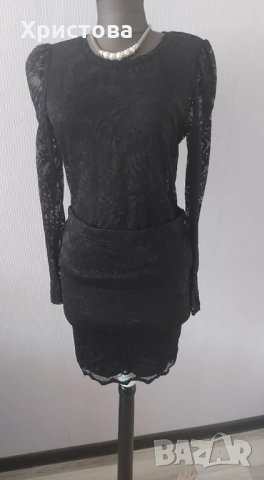 Дантелена пола ВЕРО МОДА в черно - 12,00лв.