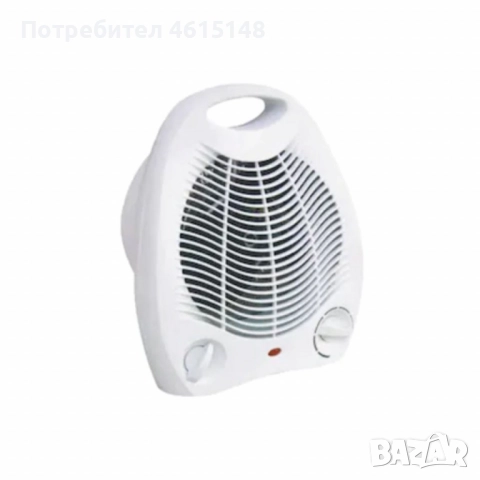 Отоплителна вентилаторна печка Rosberg R51970G – 2000W, бялчервен, снимка 4 - Други - 51985365