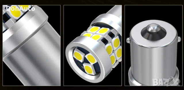 BA15S, BA15D LED крушки, снимка 5 - Аксесоари и консумативи - 53134969