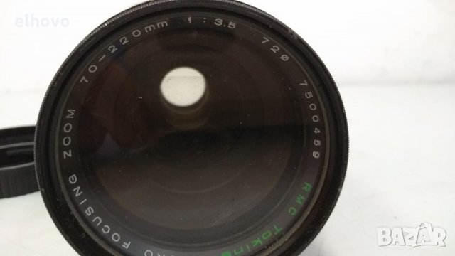 Обектив RMC Tokina 70-220mm 1:3.5 72Ф, снимка 2 - Обективи и филтри - 34278772